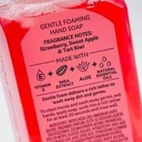 BBW 🍓 Strawberry Kiwi 🥝 elegant set - Picture 3 of 3